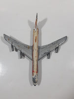 Vintage Lintoy Air Canada Passenger Jet Airplane Die Cast Toy Aircraft Made in Hong Kong