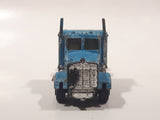 Yatming Kenworth Semi Tractor Truck Blue Die Cast Toy Car Vehicle