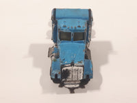 Yatming Kenworth Semi Tractor Truck Blue Die Cast Toy Car Vehicle