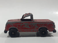 Vintage Tootsie Toy Pick-Up Truck Red Die Cast Toy Car Vehicle