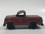 Vintage Tootsie Toy Pick-Up Truck Red Die Cast Toy Car Vehicle