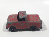Vintage Tootsie Toy Pick-Up Truck Red Die Cast Toy Car Vehicle