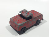 Vintage Tootsie Toy Pick-Up Truck Red Die Cast Toy Car Vehicle