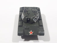 Vintage W.T. 311 T-55 Tank 532 Dark Olive Green Die Cast Toy Car Vehicle