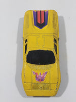 Vintage Lintoy Mercedes Benz C111 Yellow Die Cast Toy Car Vehicle - Made in Hong Kong