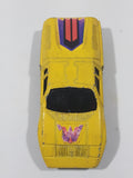 Vintage Lintoy Mercedes Benz C111 Yellow Die Cast Toy Car Vehicle - Made in Hong Kong