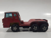 Vintage Bernard Semi Truck Red Die Cast Toy Car Vehicle
