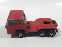 Vintage Bernard Semi Truck Red Die Cast Toy Car Vehicle
