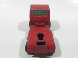 Vintage Bernard Semi Truck Red Die Cast Toy Car Vehicle