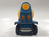 Vintage Tonka Six-Wheeler Cement Mixer Truck Blue Pressed Steel Toy Car Vehicle