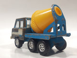 Vintage Tonka Six-Wheeler Cement Mixer Truck Blue Pressed Steel Toy Car Vehicle