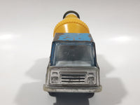 Vintage Tonka Six-Wheeler Cement Mixer Truck Blue Pressed Steel Toy Car Vehicle