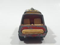 Vintage PlayArt Semi Tanker Truck Shell Oil Red and Yellow Die Cast Toy Car Vehicle Made in Hong Kong