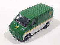 1994 Hot Wheels Auto City Corgi Transit Van Casting BP Green and White Die Cast Toy Car Vehicle
