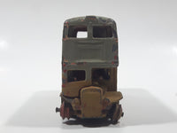 Vintage Dinky Toys Meccano Double Decker Bus Die Cast Toy Car Vehicle Made In England