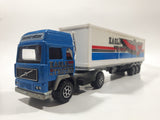 Vintage Majorette Globetrotter Eagle Trucks Semi Tractor Trailer Blue and White 1/60 Scale Die Cast Toy Car Vehicle