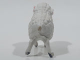 Vintage 1980s White Sheep No. 915 1 1/4" Tall Toy Figure Made in Hong Kong