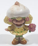 Vintage 1980s Kenner Strawberry Shortcake Lemon Meringue 2 1/4" Tall Toy Figure