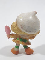 Vintage 1980s Kenner Strawberry Shortcake Lemon Meringue 2 1/4" Tall Toy Figure