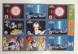 1999 Burger King Nintendo Pokemon Movie 9 Card Uncut Sheet #2