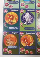 1999 Burger King Nintendo Pokemon Movie 9 Card Uncut Sheet #2