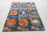 1999 Burger King Nintendo Pokemon Movie 9 Card Uncut Sheet #2