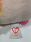 2017 Ty Beanie Babies Floral Poodle 4" Long Toy Stuffed Plush