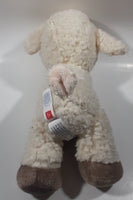 Aurora White Lamb 10" Tall Toy Stuffed Plush