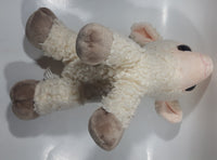 Aurora White Lamb 10" Tall Toy Stuffed Plush