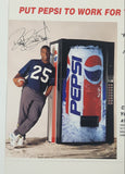 Pepsi Diet Pepsi Diet 7up and 7up Cans Commercial Retail Advertising Pamphlet Gray Beverage Delta B.C.