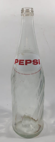 Vintage 1974 Pepsi Cola 8 FL OZ Return For Deposit 9" Tall Glass Soda Pop Bottle