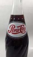 Vintage Pepsi Cola 26 FL OZ Money Back Bottle 12" Tall Glass Soda Pop Bottle with Lid FULL