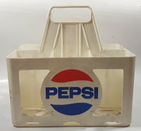 Vintage Pepsi-Cola 4.5L 6 x 750mL White Plastic Bottle Holder Carrying Case