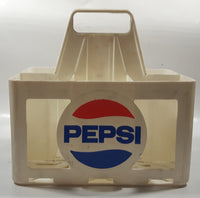 Vintage Pepsi-Cola 4.5L 6 x 750mL White Plastic Bottle Holder Carrying Case