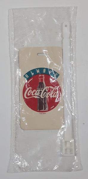 Always Coca Cola Plastic ID Luggage Tag New in Bag