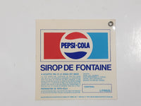 Vintage Pepsi Cola Fountain Syrup Tag