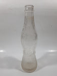 Antique 1926 Whistle 6 1/2 Fl oz Embossed Clear Glass Beverage Bottle Vancouver B.C.