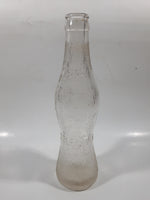 Antique 1926 Whistle 6 1/2 Fl oz Embossed Clear Glass Beverage Bottle Vancouver B.C.