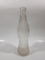 Antique 1926 Whistle 6 1/2 Fl oz Embossed Clear Glass Beverage Bottle Vancouver B.C.