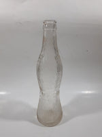 Antique 1926 Whistle 6 1/2 Fl oz Embossed Clear Glass Beverage Bottle Vancouver B.C.