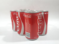 Vintage Coca Cola Coke Six Pack of Cans Still Together Some Still Full