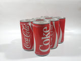 Vintage Coca Cola Coke Six Pack of Cans Still Together Some Still Full