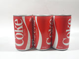 Vintage Coca Cola Coke Six Pack of Cans Still Together Some Still Full