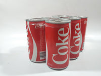 Vintage Coca Cola Coke Six Pack of Cans Still Together Some Still Full