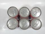 Vintage Coca Cola Coke Six Pack of Cans Still Together Some Still Full