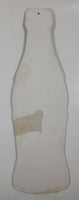 1991 The Coca Cola Company Bottle Shaped 4 3/4" x 15 3/4" Cardboard Sign