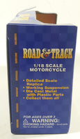 Maisto Road & Track BMW Motor Cycle Cream White Motor Die Cast Toy Vehicle New in Box