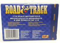 Maisto Road & Track Yamaha Motor Cycle Red and Silver Motor Die Cast Toy Vehicle New in Box