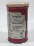 Vintage 1959 General Foods Toronto Calumet Double Acting Baking Powder 8 Oz Net Wt 4 1/8" Tall Tin Metal Container with Plastic Lid 1/4 Full