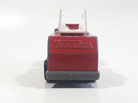 1992 Tonka Fire Ladder Truck Red Die Cast Toy Car Construction Equipment Vehicle - McDonald's Happy Meal